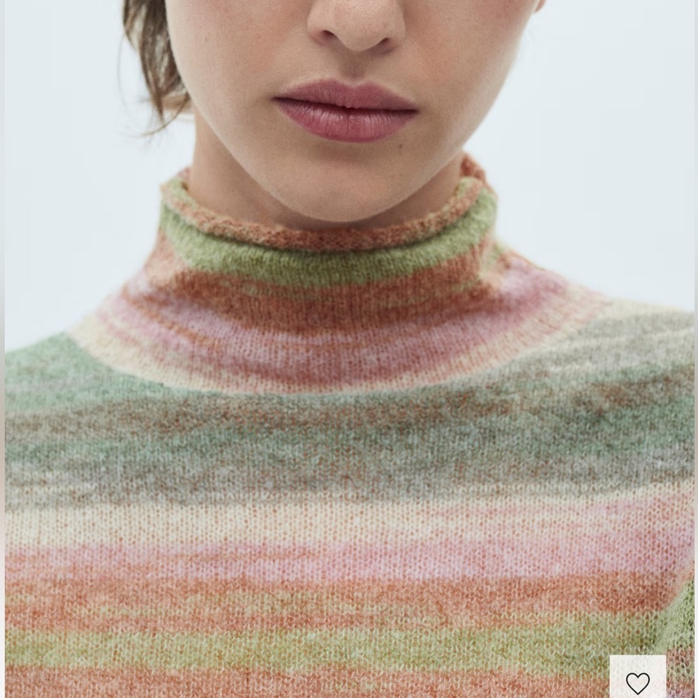Mango Multicolor Knit Sweater - Picture 2 of 6